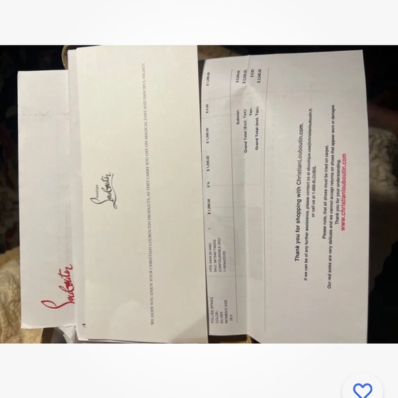 🔥CHRISTIAN LOUBOUTIN ✨Gold Lame✨& Silver Spiked📌 Follies Heels 👠 [SZ41] $1295 - Picture 13 of 15